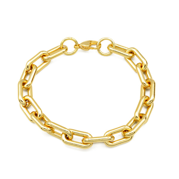 Gold Link Chain Bracelet