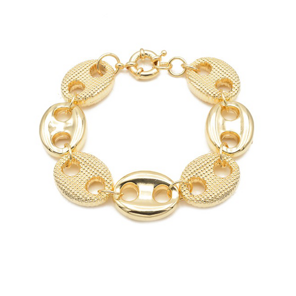 Gold Filled Linked Chain Bracelet