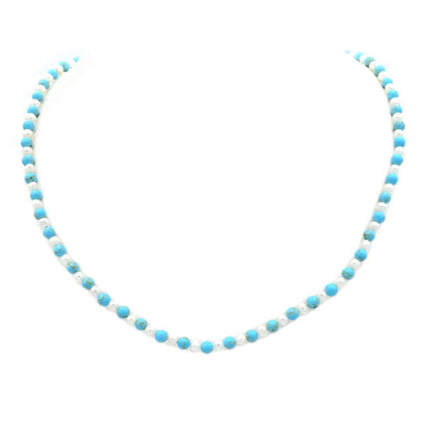 Sterling Silver Fresh Water Pearl Choker Necklace