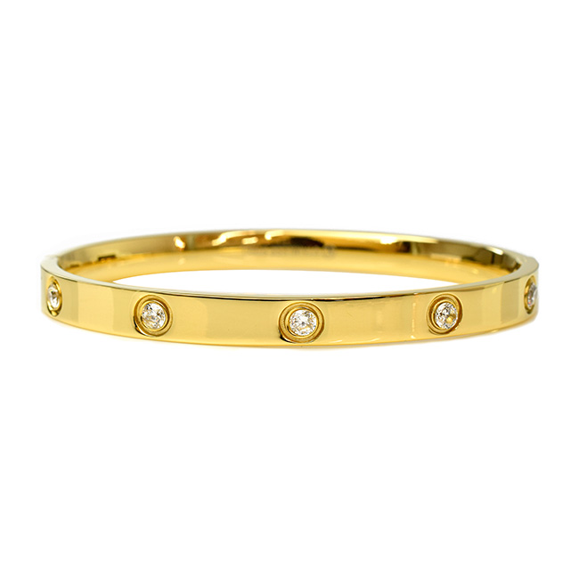gold stainless steel bracelet 
