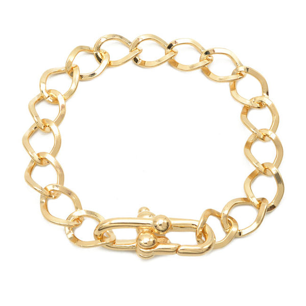 Gold Filled Link Chain Bracelet