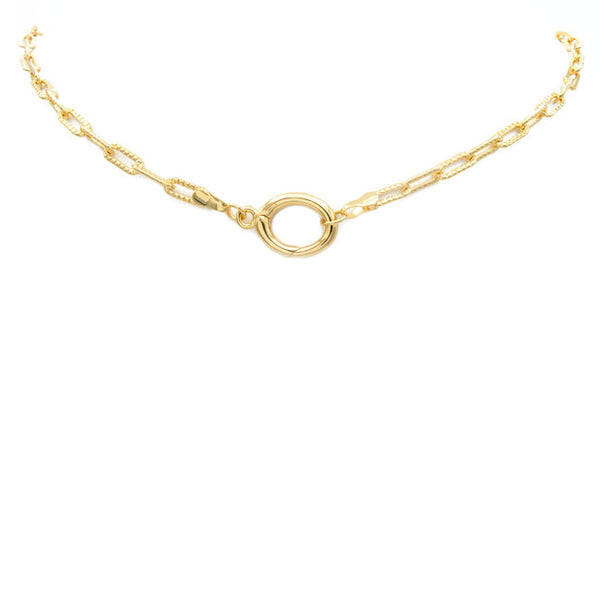 Gold Filled Link Chain Necklace