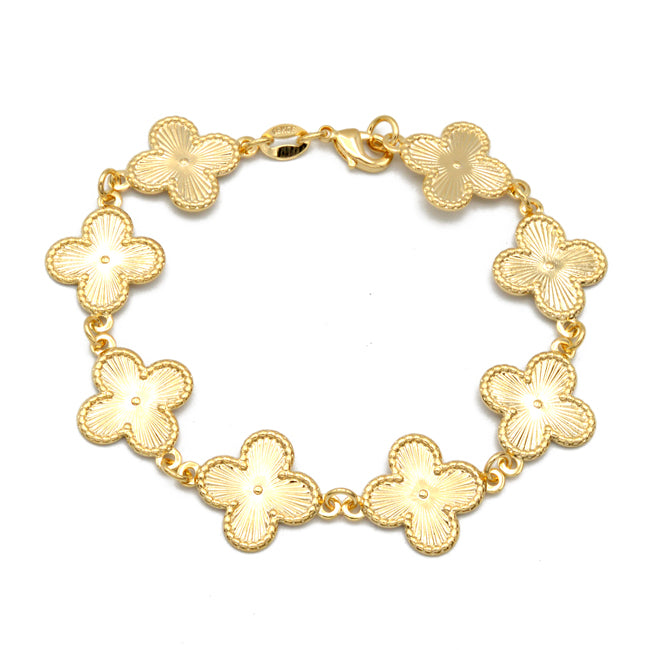 Stainless Steel Ion Plated Gold Bracelet