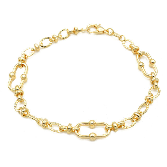 Gold Filled Chain Band Bracelet