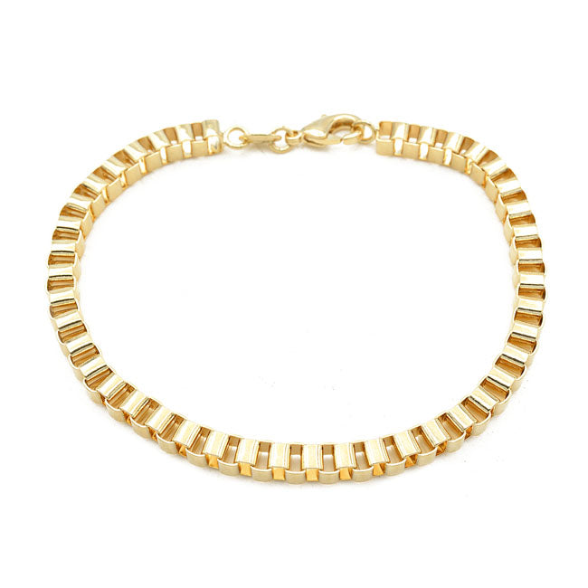 Gold Filled Chain Band Bracelet