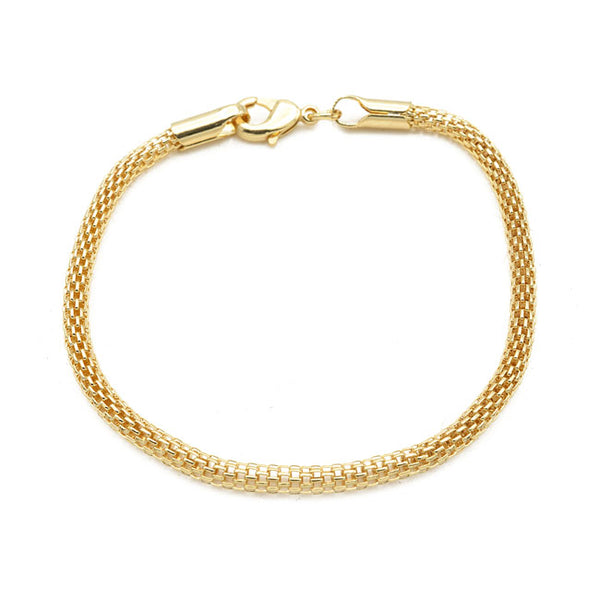 Gold Filled Mesh Bracelet