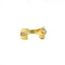 Gold Plated Adjustable Band Ring