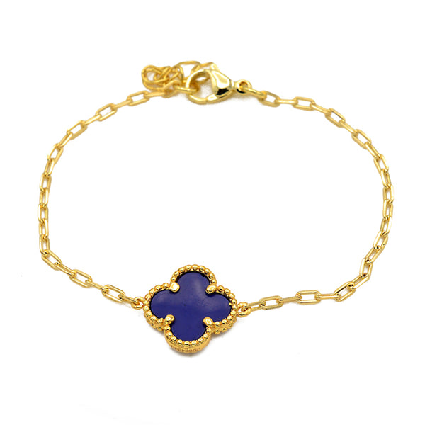 Gold Filled Clover Chain Bracelet