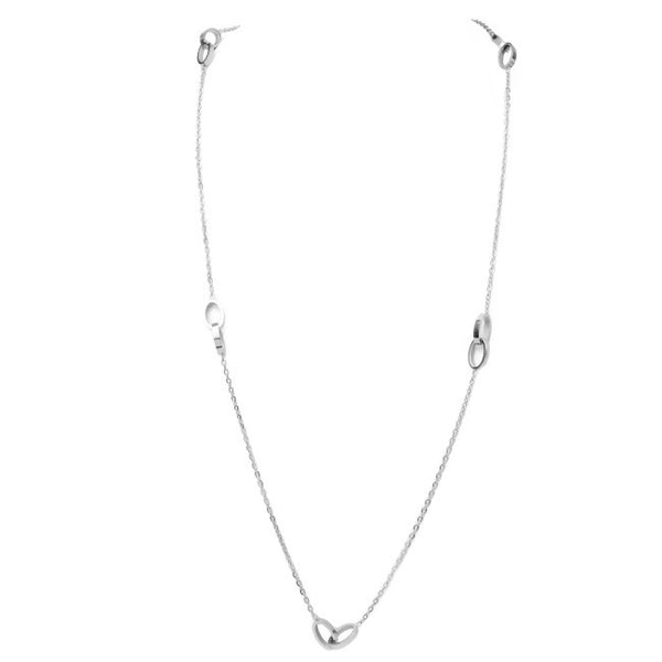 Stainless Steel Link Station  Necklace