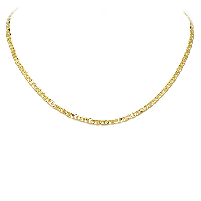 gold filled Figaro chain
