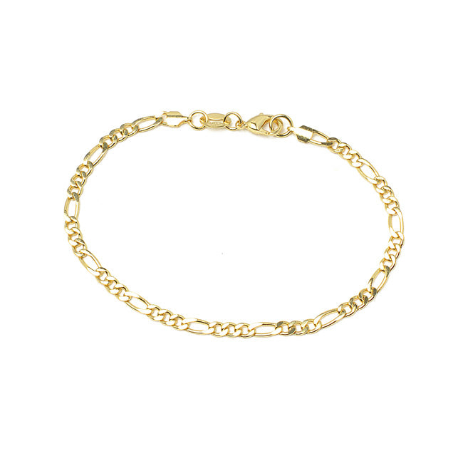 gold filled chain bracelet 